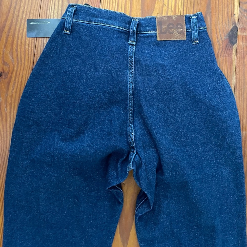 Lee vintage modern High Rise Pleated Mom Jeans - Picture 3 of 13